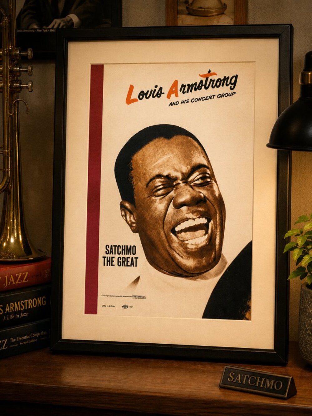 Vintage Louis Armstrong “Satchmo the Great” Concert Program